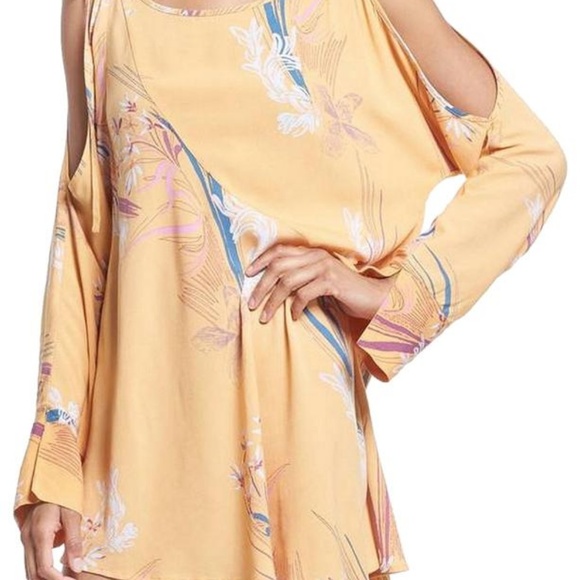 Free People Clear Skies Orange Dress - Picture 7 of 8